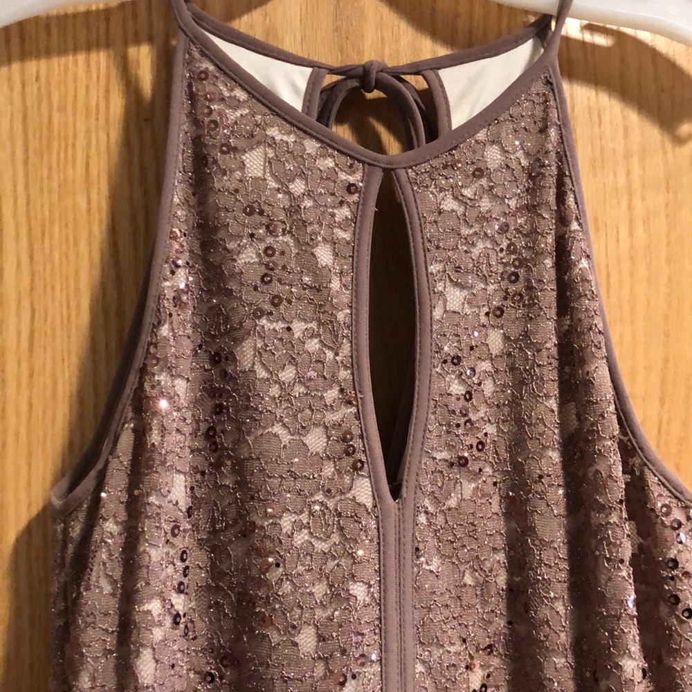 Tan prom dress - Picture 2 of 6